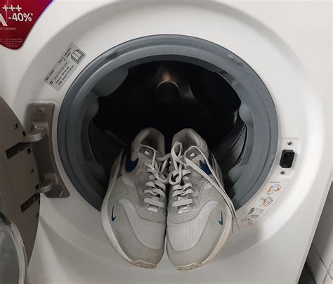 sneakers in de vaatwasser